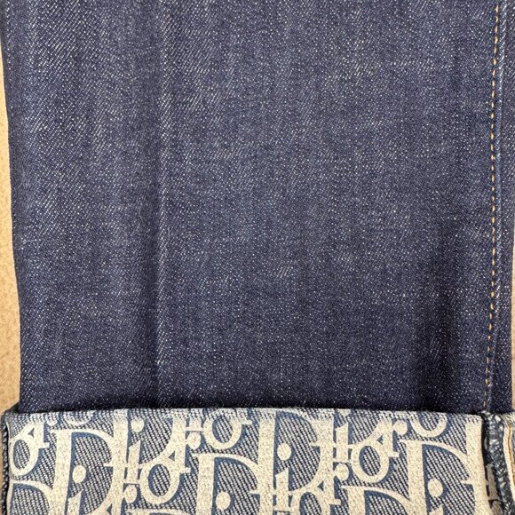 Authentic DIOR Men's Denim Pants w/ Cuff - Size 36 - Picture 3 of 8